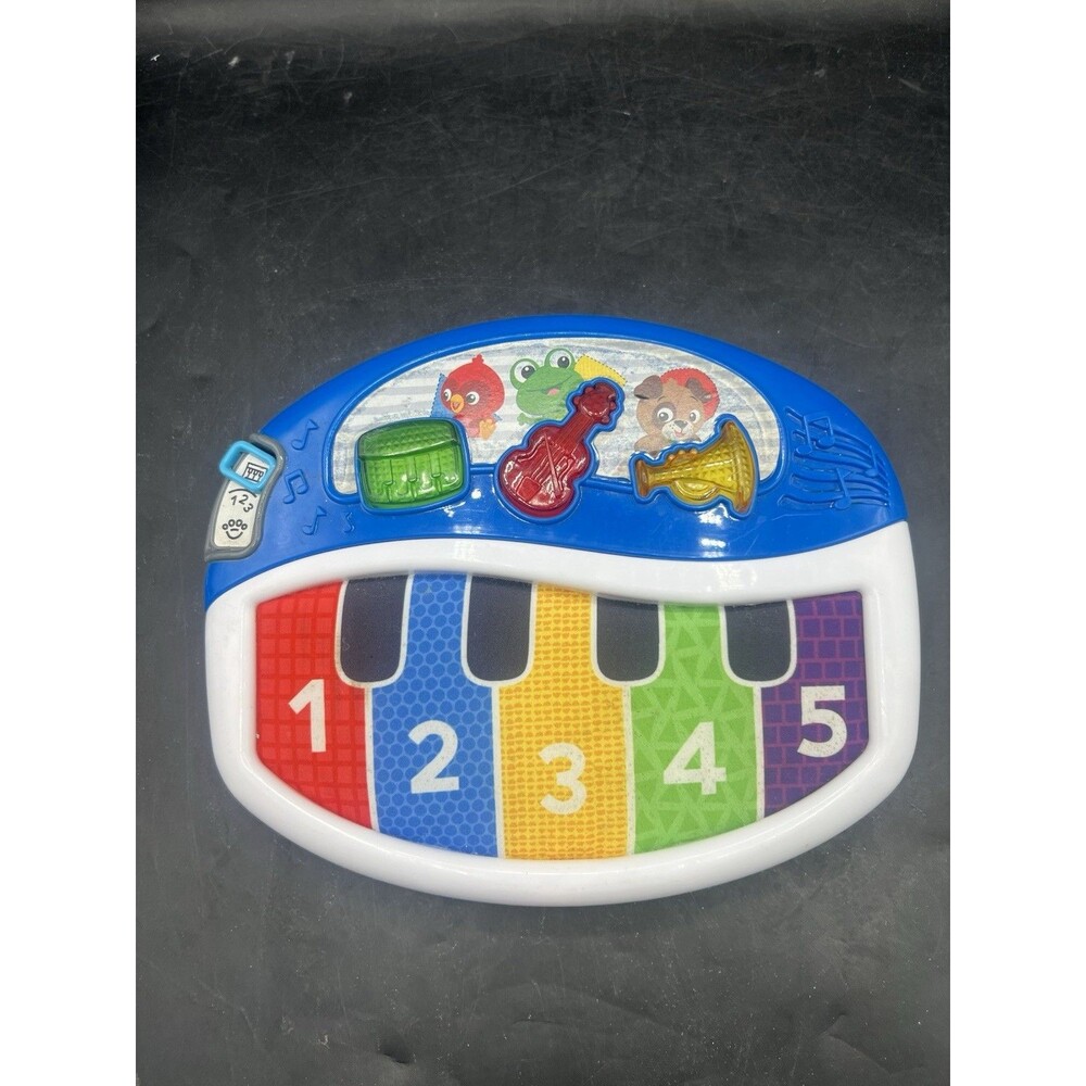 Baby Einstein Discover & Play Music Piano Tri-Lingual English Spanish French